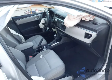 2016 Toyota Corolla Le z USA, uszkodzony, nr VIN 2T1BURHE4GC615216